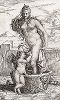 Венера и Купидон. Литография Пьера Бержере, 1808 год. 