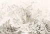 21 сентября 1698 г. Морское сражение венецианского и турецкого флотов при Метелино. Storia Veneta, л.143. Венеция, 1864