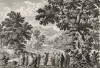 Наставление Иисуса Христа апостолам (из Biblisches Engel- und Kunstwerk -- шедевра германского барокко. Гравировал неподражаемый Иоганн Ульрих Краусс в Аугсбурге в 1700 году)