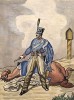 1812 г. Гусар королевства Вестфалия. Коллекция Роберта фон Арнольди. Германия, 1911-29