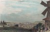 Вид на город Галич. Гравюра на стали из главной немецкой энциклопедии Meyers Konversations-Lexikon