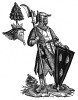 Гебхард фон Вальдбург. Ганс Бургкмайр для Matthaeus von Pappenheim / Chronik der Truchsess von Waldburg. Германия, 1530. Репринт 1932 г.