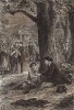 Иллюстрация 5 к первой части автобиографического романа Альфонса Доде "Малыш". Париж, 1874