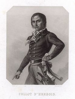 Жан-Мари Колло д’Эрбуа (1749-1796) - французский актер, драматург и революционер. 