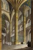 Интерьер собора в Саламанке (из работы Джулио Феррарио Il costume antico e moderno, o, storia... di tutti i popoli antichi e moderni, изданной в Милане в 1826 году (Европа. Том V))