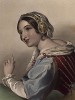 Леди Перси, героиня пьесы Уильяма Шекспира «Генрих IV». The Heroines of Shakspeare. Лондон, 1848