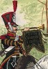 1812 г. Горнист 1-го полка французских конных егерей. Коллекция Роберта фон Арнольди. Германия, 1911-28