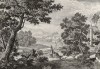 Клятва Ионафана в дружбе к Давиду (из Biblisches Engel- und Kunstwerk -- шедевра германского барокко. Гравировал неподражаемый Иоганн Ульрих Краусс в Аугсбурге в 1700 году)