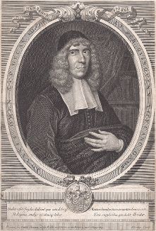 Джон Оуэн (1616-1683) - пуританский теолог, лидер английских протестантов-нонконформистов, декан колледжа Крайст-Чёрч и ректор Оксфордского университета во времена Оливера Кромвеля. 
