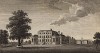 Мистли-Холл в Эссексе, поместье Ричарда Ригби, эсквайра (из A New Display Of The Beauties Of England... Лондон. 1776 год. Том 1. Лист 188)