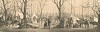 Казачий бивуак на Елисейских полях в Париже 19-30 марта 1814 года, с рисунка профессора А. И. Зауервейда, снятого с натуры (Русский художественный листок. N 9 за 1851 год)