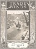 Промышленное судоходство. Обложка торгового журнала Trade Winds за октябрь 1927 года. 