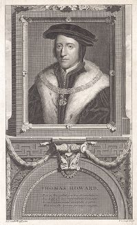 Томас Говард, 3-й герцог Норфолк (1473--1554) - английский аристократ и политик, дядя Анны Болейн и Екатерины Говард. 