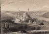 Константинополь (Стамбул). Вид на мечеть Сулейманийе с башни сераскиров. The Beauties of the Bosphorus, by miss Pardoe. Лондон, 1839