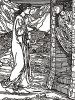 Шепчущая башня. Иллюстрация Эдварда Коли Бёрн-Джонса к поэме Уильяма Морриса «История Купидона и Психеи». Лондон, 1890-е гг.