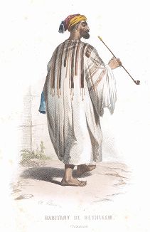 Житель Вифлеема. Лист из серии Musée Cosmopolite; Musée de Costumes, Париж, 1850-63