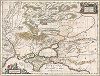 Карта Херсонеса Таврического, ныне Перекопского, и Хазарии. Taurica Chersonesus, Hodie Przecopsca, at Gazara dicitur.