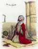 Мусульманская молитва (иллюстрация к L'Africa francese... - хронике французских колониальных захватов в Северной Африке, изданной во Флоренции в 1846 году)