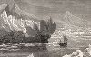 Арктика. Лето в проливе Ланкастер. Гравюра из серии  "Half Hours In The Far North", Лондон, 1897 год