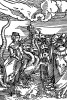Откровение Иоанна Богослова. Вавилонская блудница. Бартель Бехам для Martin Luther / Neues Testament. Издал Hans Herrgott, Нюрнберг, 1524