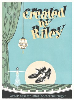 Американская реклама женской обуви 1920-х годов. 