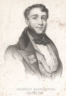 Фридрих Вильгельм Михаэль Калькбреннер (1784-1849) - немецкий пианист, композитор и педагог. 
