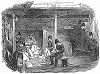 Изготовление парусов в британской Королевской морской школе при Королевском военно--морском госпитале, расположенном в Гринвиче (The Illustrated London News №303 от 19/02/1848 г.)