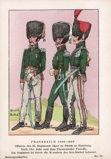 1806-12 гг. Тамбур-мажор 61-го пехотного полка Великой армии Наполеона. Коллекция Роберта фон Арнольди. Германия, 1911-29