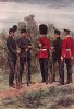 Пехотинцы Лондонского полка (батальоны City of London (англ.)) (иллюстрация к His Magesty's Territorial Army... Лондон. 1911 год)