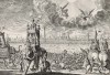 Битва Навуходоносора и Арфаксада за город Экбатаны (из Biblisches Engel- und Kunstwerk -- шедевра германского барокко. Гравировал неподражаемый Иоганн Ульрих Краусс в Аугсбурге в 1694 году)