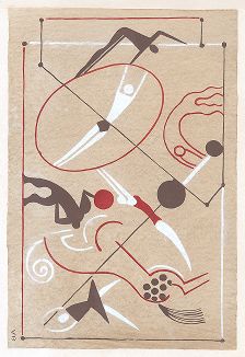 Дизайн № 20. "Tapis" Вольдемара Бобермана, Париж, 1929. 