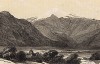 Гора Арарат из издания "Россия и её цари" историка Элизабет Джейн Брабазон, Лондон, 1855 год.