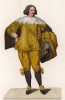 Камергер двора испанского короля Филиппа IV (XVII век) (лист 94 работы Жоржа Дюплесси "Исторический костюм XVI -- XVIII веков", роскошно изданной в Париже в 1867 году)