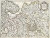 Карта Московии, составленная Гийомом Делилем по заказу сподвижника Петра I  А. А. Матвеева в 1706 году. 
