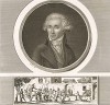 Маргерит-Эли Гюаде (Гаде) (1758-94) - адвокат, депутат Национального Конвента, жирондист и роялист. После восстания 31 мая - 2 июня 1793 г. бежал из Парижа; пытался организовать мятеж в Канне, но был арестован и гильотинирован в Бордо. Париж, 1804