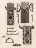 Басонная мастерская. Рисунки басонов (Ивердонская энциклопедия. Том IX. Швейцария, 1779 год)