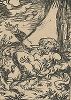 Видение апостола Павла. Литография Людвига Мейднера из издания Junge Berliner Kunst, Берлин, 1919 год. 