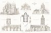 Церковь Сен-Пьер-о-Льен в Варен-л'Арконс (XII век). Archives de la Commission des monuments historiques, т.3, Париж, 1898-1903. 