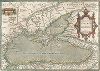 Понт Эвксинский. Pontus Euxinus Aequor Iafonio pulfatum remige primum. Карта Абрахама Ортелия, Антверпен, 1590. 