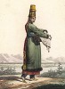Черемиска (марийка) в национальном костюме. Париж, 1819