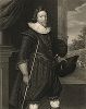 Маркиз Джеймс Гамильтон (1589-1625) - лорд-стюард Англии. Portraits of Illustrious Personages of Great Britain, Лондон, 1823-34 гг.