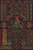 Готический витраж (лист 37 альбома "Сокровищница орнаментов...", изданного в Штутгарте в 1889 году)
