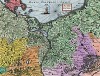 Pomerania. Карта Померании середины XVII-го века, изображающая побережье Балтийского моря, дельту реки Одер и часть острова Рюген