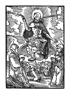 Суд Иисуса Христа. Из Benedictus Chelidonius / Passio Effigiata. Монограммист N.H. Кёльн, 1526