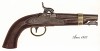 Однозарядный пистолет США Ames 1842 г. Лист 19 из "A Pictorial History of U.S. Single Shot Martial Pistols", Нью-Йорк, 1957 год