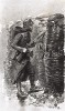 Солдат Французского иностранного легиона в окопах под Севастополем (из Types et uniformes. L'armée françáise par Éduard Detaille. Париж. 1889 год)