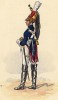 1809 г. Воспитанник 3-й роты французской кавалерийской школы Сен-Жермен. Коллекция Роберта фон Арнольди. Германия, 1911-29
