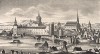 Вид на дворец короля Густава I, Стокгольм. Stockholm forr och NU. Стокгольм, 1837