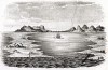 Вид на Остров Уалан на отливе
