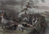 Русская кампания Наполеона. Битва под Витебском 25-27 июля 1812 г. Эпизод последнего дня сражения, когда окруженная французская пехота отбивалась от русских улан